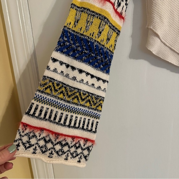 FREE PEOPLE | Fairground Striped Sleeve Top - Picture 9 of 11